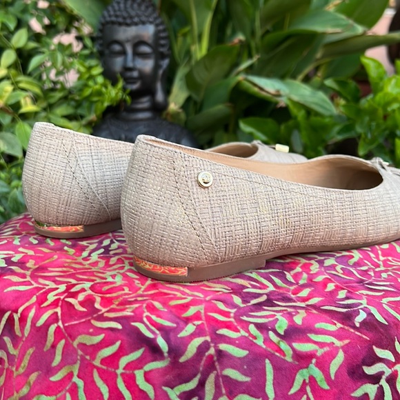 New! Nurture Leather Ballerina Slip-on Flats - Picture 3 of 17